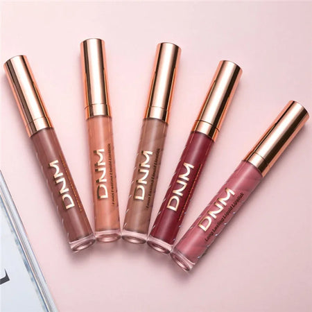 12 Colors Waterproof Matte Nude Lipstick kit Pigment Dark Red Black Long Lasting Lip Gloss Women Makeup Lipgloss T1051