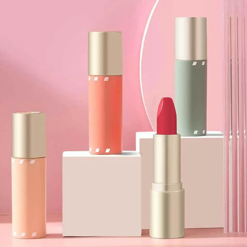 4 Pieces Makeup Matte Lipstick Set Moisturizing Smooth for Women