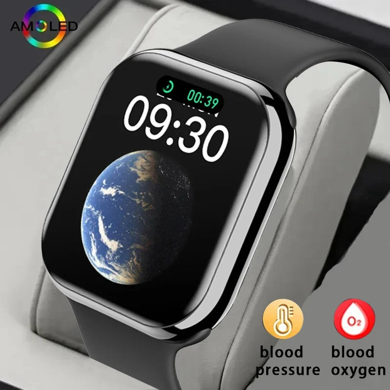 Apple Watch 9 Smart Watch Women Ultra Series 9 NFC Smartwatch Men BT Call Waterproof Wireless Charge 2.05" Screen Watch